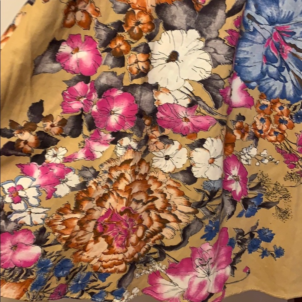 🚫SOLD🚫Vintage NOS Floral Print Skirt - Picture 3 of 6